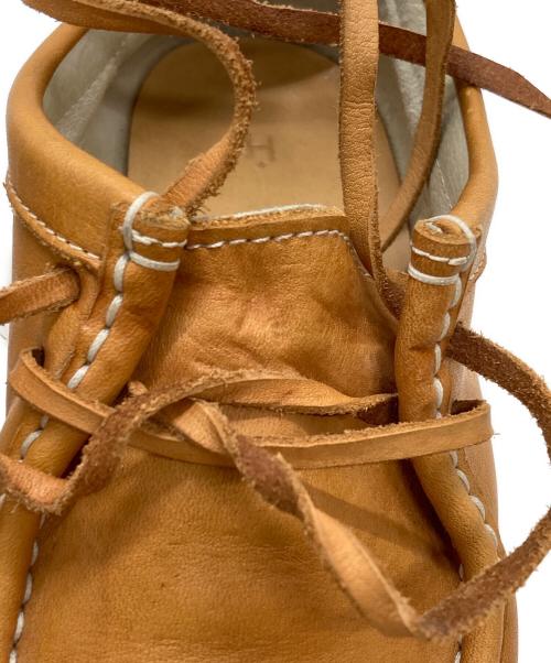 HENDER SCHEME（エンダースキーマ）Hender Scheme (エンダースキーマ) モカシンシューズ/Moccasin shoes ベージュ サイズ:4(26cm-26.5cm)の古着・服飾アイテム