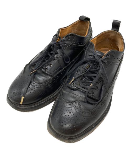 HENDER SCHEME（エンダースキーマ）HENDER SCHEME (エンダースキーマ) 余談一/ウィングチップレザーシューズ/Wingtip leather shoes ブラック サイズ:4(25.5cm-26.0cm)の古着・服飾アイテム