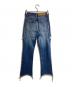 INSCRIRE (アンスクリア) サイドカットデニムパンツ/Side-cut denim pants インディゴ サイズ:29：8000円