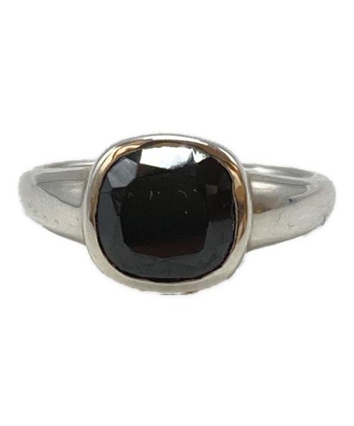 Fauvirame（フォーヴィレイム）Fauvirame (フォーヴィレイム) Black Spinel Square Ring/ブラックスピネルスクエアリング シルバー サイズ:なしの古着・服飾アイテム