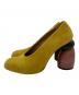 DRIES VAN NOTEN (ドリスヴァンノッテン) バイカラースウェードパンプス/Two-tone suede pumps イエロー サイズ:37：12000円
