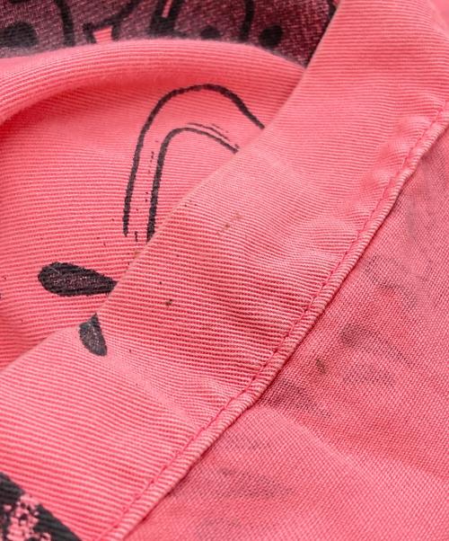 COMME des GARCONS SHIRT（コムデギャルソンシャツ）COMME des GARCONS SHIRT (コムデギャルソンシャツ) グラフィックプリントワイドショーツ/Graphic print wide shorts ピンク サイズ:XLの古着・服飾アイテム
