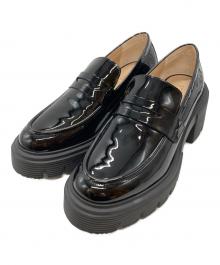 STUART WEITZMAN（スチュアートワイツマン）の古着「SOHO LOAFER/ソーホーローファー」｜ブラック