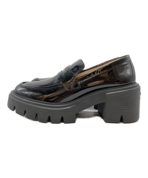 STUART WEITZMAN（スチュアートワイツマン）STUART WEITZMAN (スチュアートワイツマン) SOHO LOAFER/ソーホーローファー ブラック サイズ:37の古着・服飾アイテム