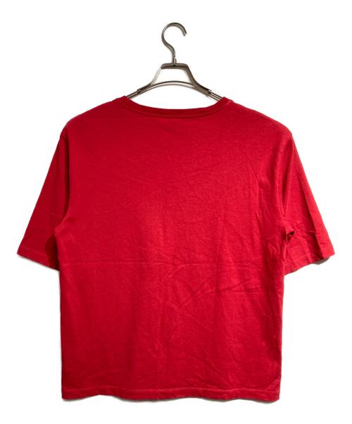 KENZO（ケンゾー）KENZO (ケンゾー) タイガー刺繍Tシャツ/Tiger-embroidered T-shirt レッド サイズ:Mの古着・服飾アイテム