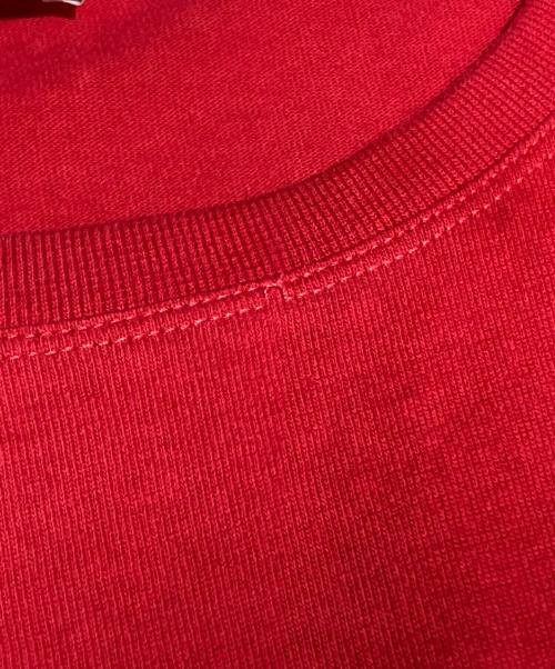 KENZO（ケンゾー）KENZO (ケンゾー) タイガー刺繍Tシャツ/Tiger-embroidered T-shirt レッド サイズ:Mの古着・服飾アイテム