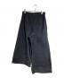 nancy stella soto (ナンシーステラソト) アシメワイドデニムパンツ/Asymmetrical wide-leg denim pants ブラック サイズ:Ｍ：8000円