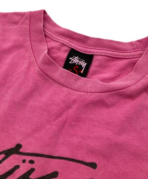 stussy women（ステューシーウィメン）Stussy Women (ステューシーウィメン) Tシャツ ピンク サイズ:Sの古着・服飾アイテム