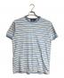 RRL（ダブルアールエル）の古着「ボーダーTシャツ/Border t-shirt」｜ブルー