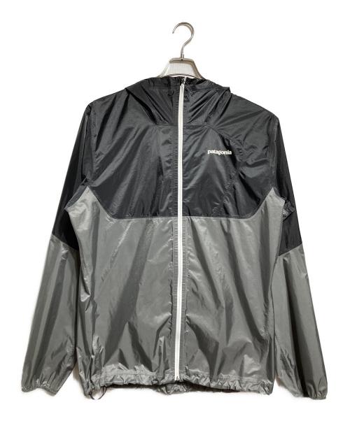 Patagonia（パタゴニア）Patagonia (パタゴニア) アルパインフーディニジャケット/Alpine Houdini Jacket ブラック×グレー サイズ:Lの古着・服飾アイテム