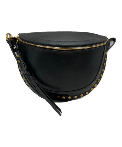 ISABEL MARANT（イザベルマラン）ISABEL MARANT (イザベルマラン) SKANOスタッズレザーショルダーバッグ/Studded leather shoulder bag ブラックの古着・服飾アイテム