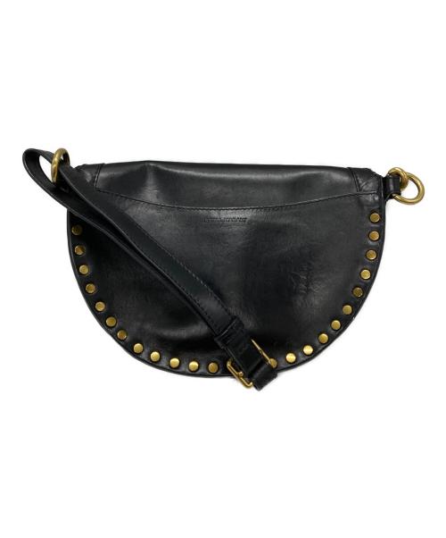 ISABEL MARANT（イザベルマラン）ISABEL MARANT (イザベルマラン) SKANOスタッズレザーショルダーバッグ/Studded leather shoulder bag ブラックの古着・服飾アイテム