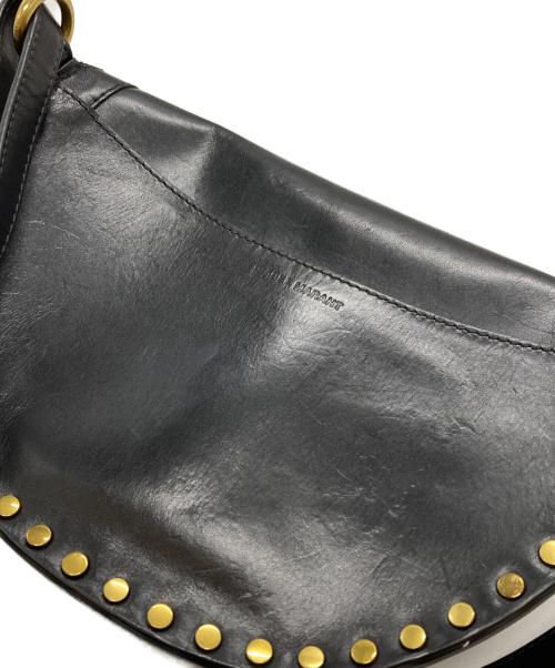 ISABEL MARANT（イザベルマラン）ISABEL MARANT (イザベルマラン) SKANOスタッズレザーショルダーバッグ/Studded leather shoulder bag ブラックの古着・服飾アイテム