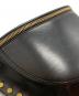 中古・古着 ISABEL MARANT (イザベルマラン) SKANOスタッズレザーショルダーバッグ/Studded leather shoulder bag ブラック：18000円