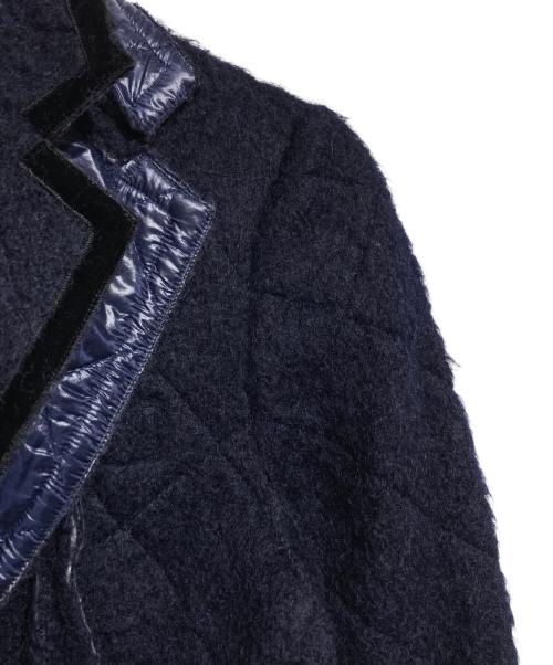 tricot COMME des GARCONS（トリココムデギャルソン）tricot COMME des GARCONS (トリココムデギャルソン) モヘアレイヤードジャケット/Mohair layered jacket ネイビー サイズ:Mの古着・服飾アイテム