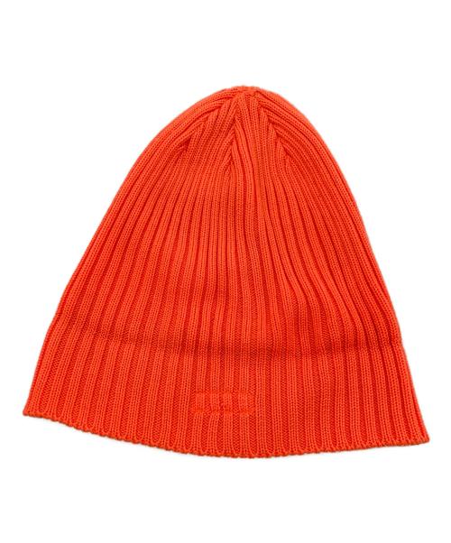 SUPREME（シュプリーム）Supreme (シュプリーム) ニット帽 オレンジの古着・服飾アイテム