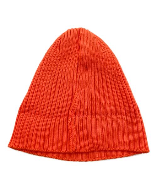 SUPREME（シュプリーム）Supreme (シュプリーム) ニット帽 オレンジの古着・服飾アイテム