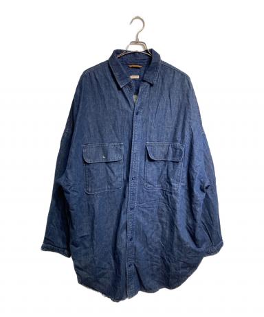 中古・古着通販】KAPITAL (キャピタル) デニムスラッピーシャツコート