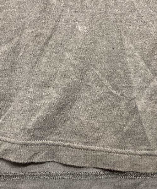 YOHJI YAMAMOTO（ヨウジヤマモト）YOHJI YAMAMOTO (ヨウジヤマモト) Vネックネイヤードカットソー/Layered V-neck cut and sewn グレー サイズ:3の古着・服飾アイテム