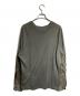 YOHJI YAMAMOTO (ヨウジヤマモト) Vネックネイヤードカットソー/Layered V-neck cut and sewn グレー サイズ:3：18000円