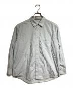 sssteinシュタイン）の古着「OVERSIZED STANDARD SHIRT/オーバーサイズスタンダードシャツ」｜ブルー
