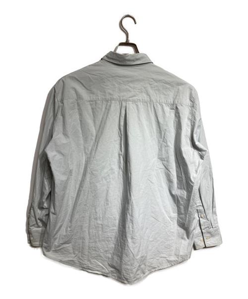 ssstein（シュタイン）ssstein (シュタイン) OVERSIZED STANDARD SHIRT/オーバーサイズスタンダードシャツ ブルー サイズ:Sの古着・服飾アイテム