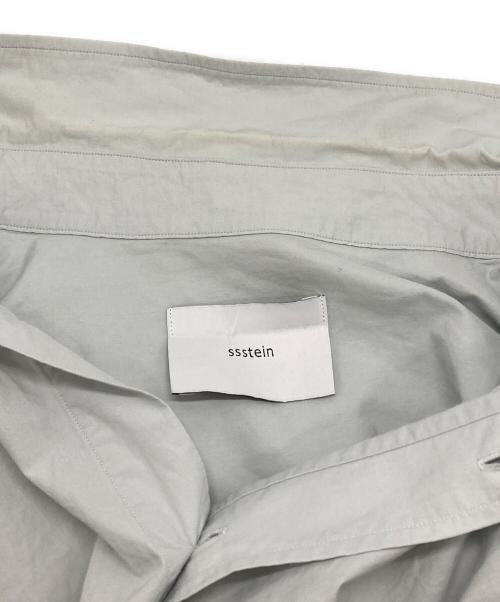 ssstein（シュタイン）ssstein (シュタイン) OVERSIZED STANDARD SHIRT/オーバーサイズスタンダードシャツ ブルー サイズ:Sの古着・服飾アイテム