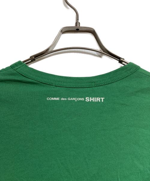 COMME des GARCONS SHIRT（コムデギャルソンシャツ）COMME des GARCONS SHIRT (コムデギャルソンシャツ) ロングスリーブカットソー/Long sleeve top グリーン サイズ:XLの古着・服飾アイテム