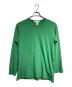 COMME des GARCONS SHIRT（コムデギャルソンシャツ）の古着「ロングスリーブカットソー/Long sleeve top」｜グリーン