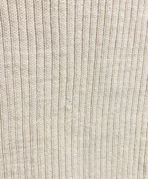 Yohji Yamamoto pour homme（ヨウジヤマモト プールオム）Yohji Yamamoto pour homme (ヨウジヤマモト プールオム) リブラインウールニット/Ribbed wool knit ベージュ サイズ:Mの古着・服飾アイテム
