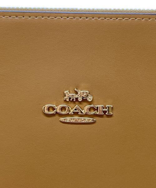 COACH（コーチ）COACH (コーチ) レザートートバッグ/Leather tote bag ブラウンの古着・服飾アイテム