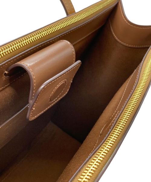 COACH（コーチ）COACH (コーチ) レザートートバッグ/Leather tote bag ブラウンの古着・服飾アイテム