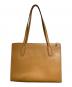 COACH (コーチ) レザートートバッグ/Leather tote bag ブラウン：10000円