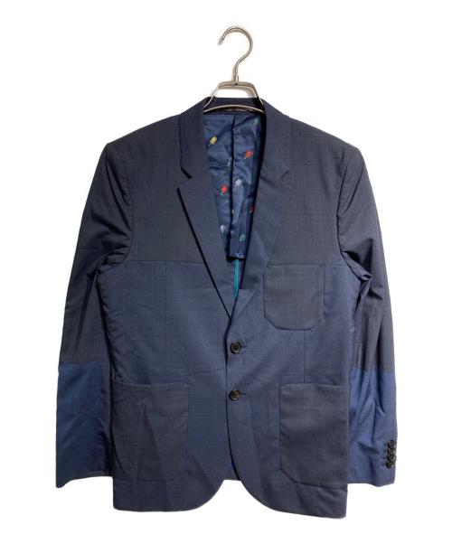 PAUL SMITH（ポールスミス）Paul Smith (ポールスミス) シルクテーラードジャケット/silk tailored jacket ネイビー サイズ:Mの古着・服飾アイテム