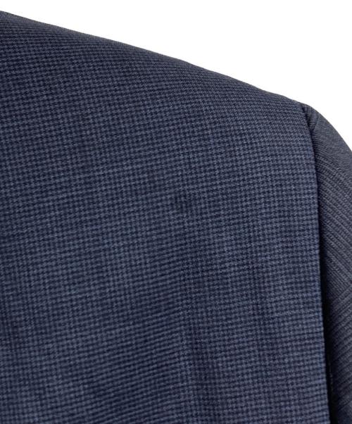PAUL SMITH（ポールスミス）Paul Smith (ポールスミス) シルクテーラードジャケット/silk tailored jacket ネイビー サイズ:Mの古着・服飾アイテム