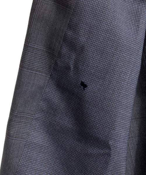 PAUL SMITH（ポールスミス）Paul Smith (ポールスミス) シルクテーラードジャケット/silk tailored jacket ネイビー サイズ:Mの古着・服飾アイテム
