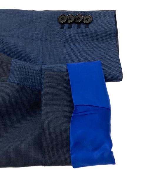 PAUL SMITH（ポールスミス）Paul Smith (ポールスミス) シルクテーラードジャケット/silk tailored jacket ネイビー サイズ:Mの古着・服飾アイテム