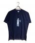 C.P COMPANY（シーピーカンパニー）の古着「インディゴ ジャージ Tシャツ/Indigo Jersey T-shirt」｜ネイビー
