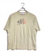 OFFWHITEオフホワイト）の古着「アロープリントTシャツ/Arrow print T-shirt」｜ベージュ