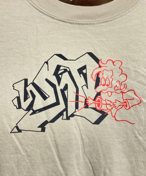 OFFWHITE（オフホワイト）OFFWHITE (オフホワイト) アロープリントTシャツ/Arrow print T-shirt ベージュ サイズ:Sの古着・服飾アイテム