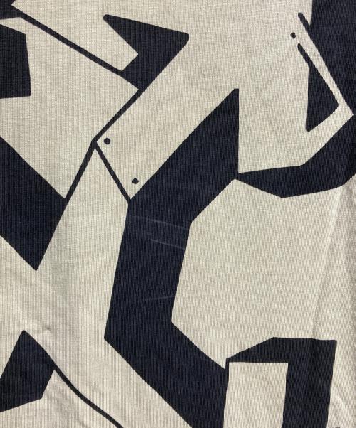 OFFWHITE（オフホワイト）OFFWHITE (オフホワイト) アロープリントTシャツ/Arrow print T-shirt ベージュ サイズ:Sの古着・服飾アイテム