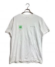 OFFWHITE（オフホワイト）の古着「ブロックアロープリントTシャツ/Block arrow print T-shirt」｜ホワイト