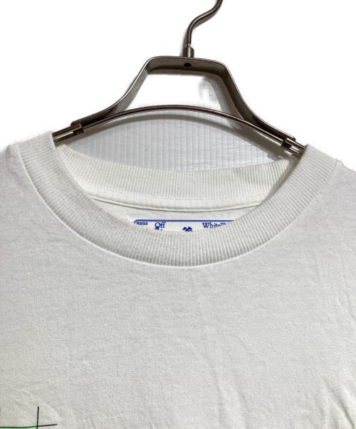 OFFWHITE（オフホワイト）OFFWHITE (オフホワイト) ブロックアロープリントTシャツ/Block arrow print T-shirt ホワイト サイズ:Lの古着・服飾アイテム