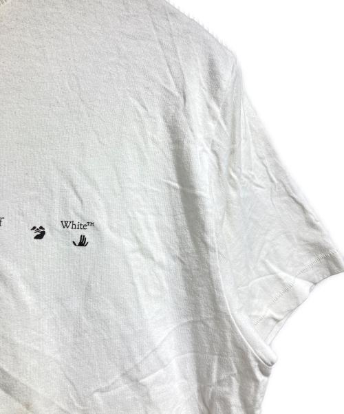 OFFWHITE（オフホワイト）OFFWHITE (オフホワイト) ブロックアロープリントTシャツ/Block arrow print T-shirt ホワイト サイズ:Lの古着・服飾アイテム