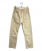 LEVI'Sリーバイス）の古着「501デニムパンツ」｜ベージュ