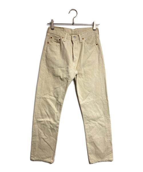 LEVI'S（リーバイス）LEVI'S (リーバイス) 501デニムパンツ ベージュ サイズ:73.5cm(W29)の古着・服飾アイテム