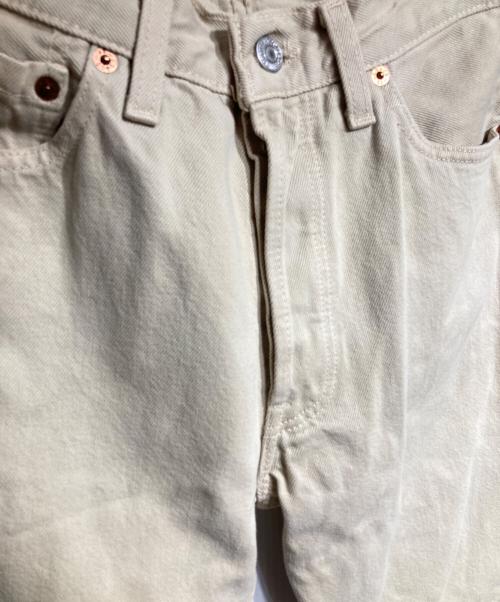 LEVI'S（リーバイス）LEVI'S (リーバイス) 501デニムパンツ ベージュ サイズ:73.5cm(W29)の古着・服飾アイテム