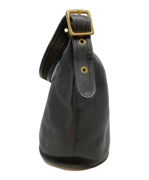 COACH（コーチ）COACH (コーチ) バケツレザーショルダーバッグ/Bucket Leather Shoulder Bag ネイビーの古着・服飾アイテム