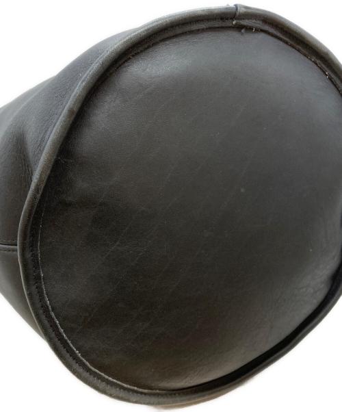 COACH（コーチ）COACH (コーチ) バケツレザーショルダーバッグ/Bucket Leather Shoulder Bag ネイビーの古着・服飾アイテム