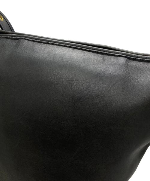 COACH（コーチ）COACH (コーチ) バケツレザーショルダーバッグ/Bucket Leather Shoulder Bag ネイビーの古着・服飾アイテム